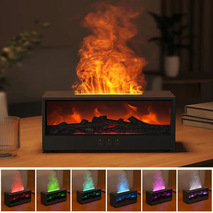 Alevli Şömine Hava Nemlendirici