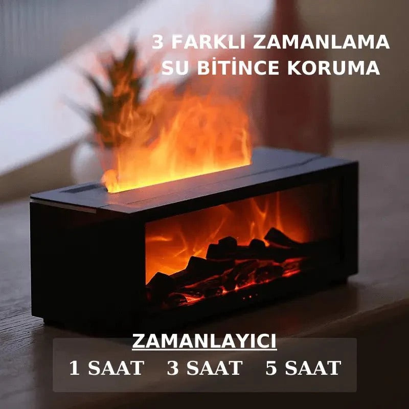 Alevli Şömine Hava Nemlendirici